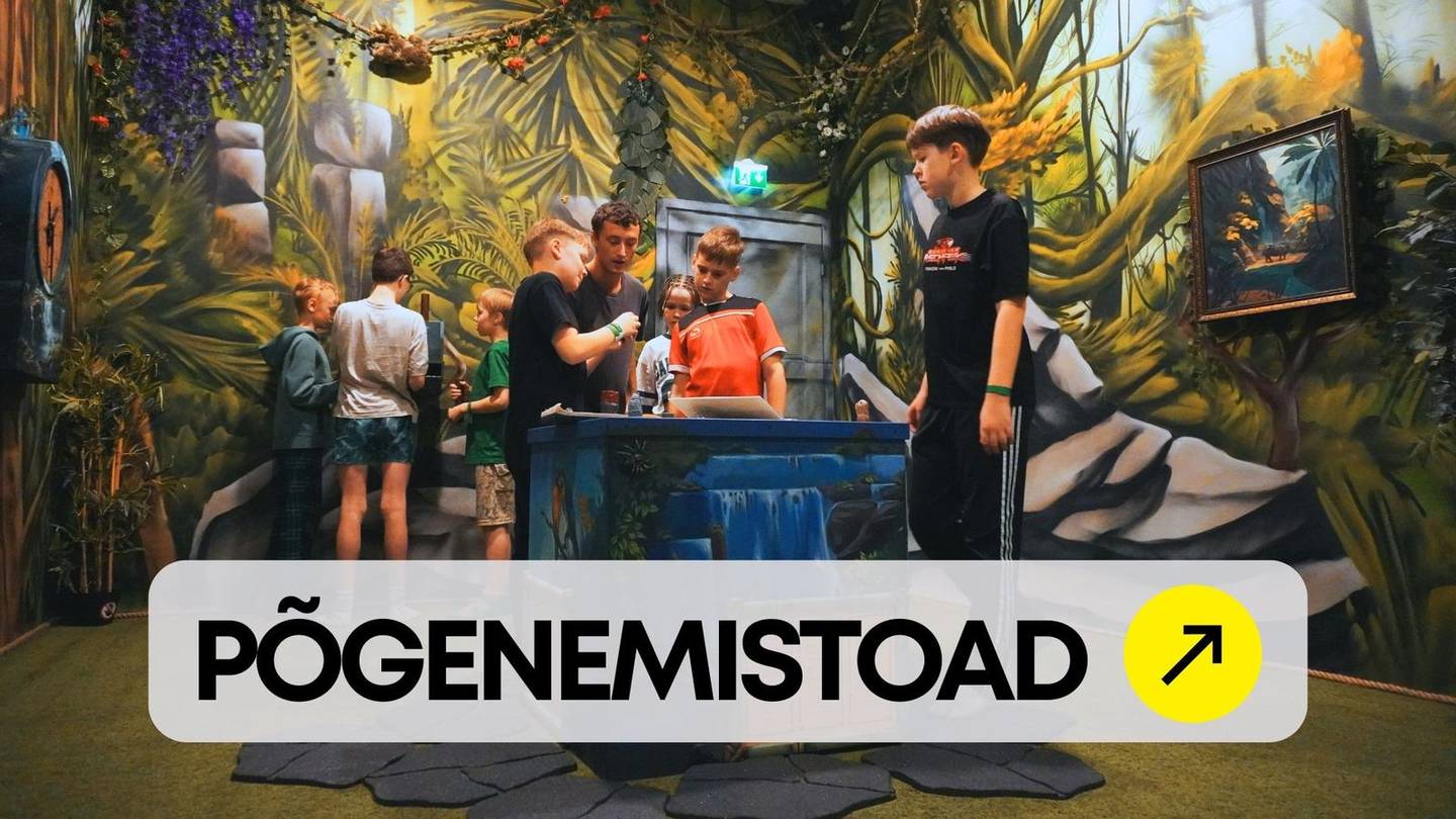 Avaleht _põgenemistoad_ tekstiga (SLIDER)